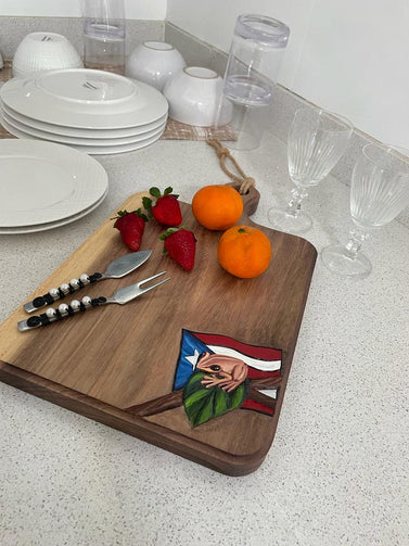 Picador Coquí Majo/Mahoe Wooden Cutting Board