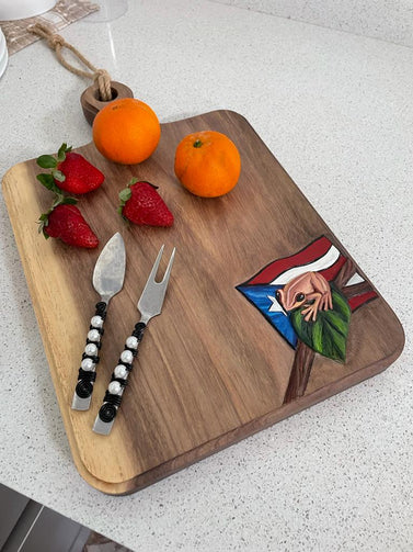 Picador Coquí Majo/Mahoe Wooden Cutting Board