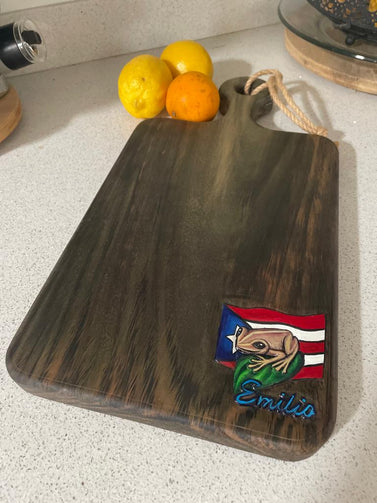 Picador Coquí Majo/Mahoe Wooden Cutting Board