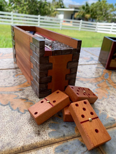 Puerto Rico Wooden Domino Set