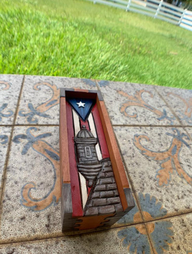 Puerto Rico Wooden Domino Set
