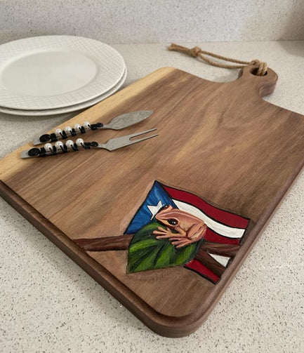 Picador Coquí Majo/Mahoe Wooden Cutting Board