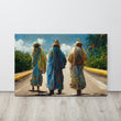 Reyes Magos En La Isla Canvas Wall Art