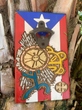 Taino Coqui Puerto Rico Flag Bottle Opener